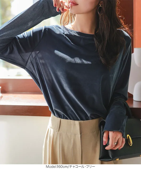 シアーベロアトップス [C7361] - レディースファッション通販 神戸