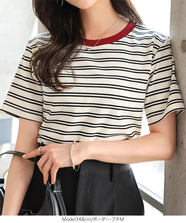 Petitle / プチレ ] 選べる3サイズ ベーシック半袖Tシャツ [C7422