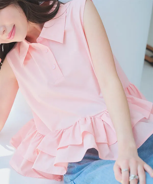 めちゃ可愛い　ヤマダヤ 黒のノースリーブ ブラウス おしゃれデザイン　新品 楽天市場】CLEARANCE-SALE 新色追加 日本製 ブラウス レディース