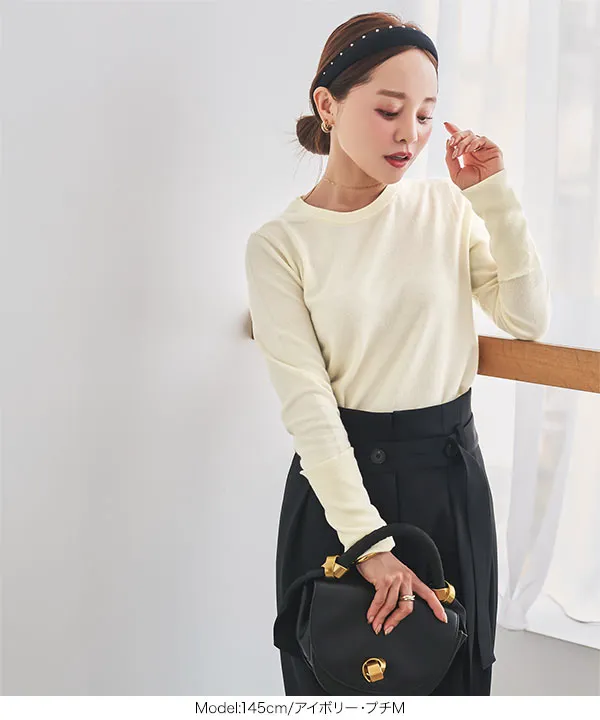 田中亜希子さんコラボ ]選べる2サイズ 2wayスリーブホールガーメント