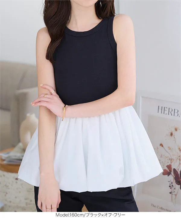 バルーンドッキング アメスリリブトップス [C7547]【メール便