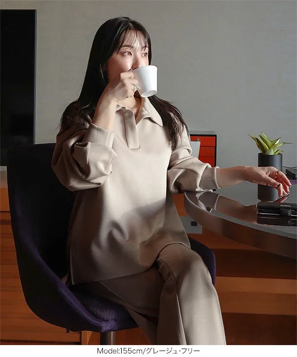 Yuumiさんコラボ ］ダンボールポロトップス [C7553] - レディース