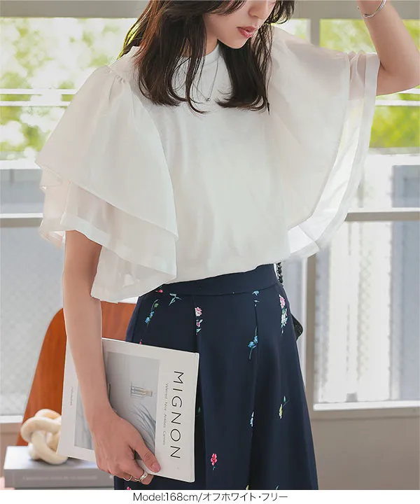【DOLCE&GABBANA】ビスコーストップス スリーブディテール DOLCE&GABBANA】ビスコーストップス スリーブディテール (Dolce