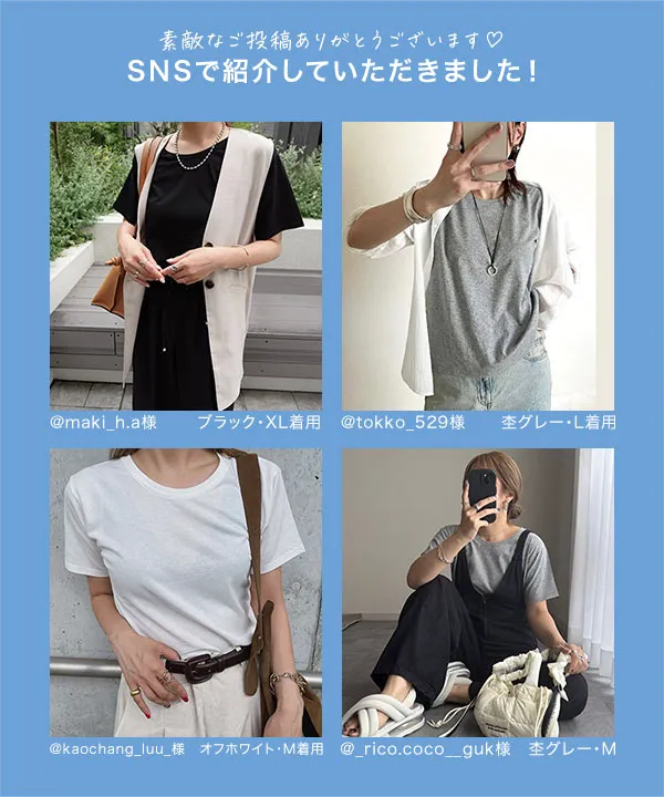 [ M L XL 3L 汗じみ防止＆UVカット ] スタンダードTシャツ [C7574]