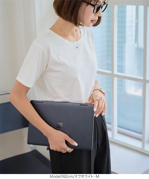 M L XL 3L 汗じみ防止＆UVカット ] スタンダードTシャツ [C7574
