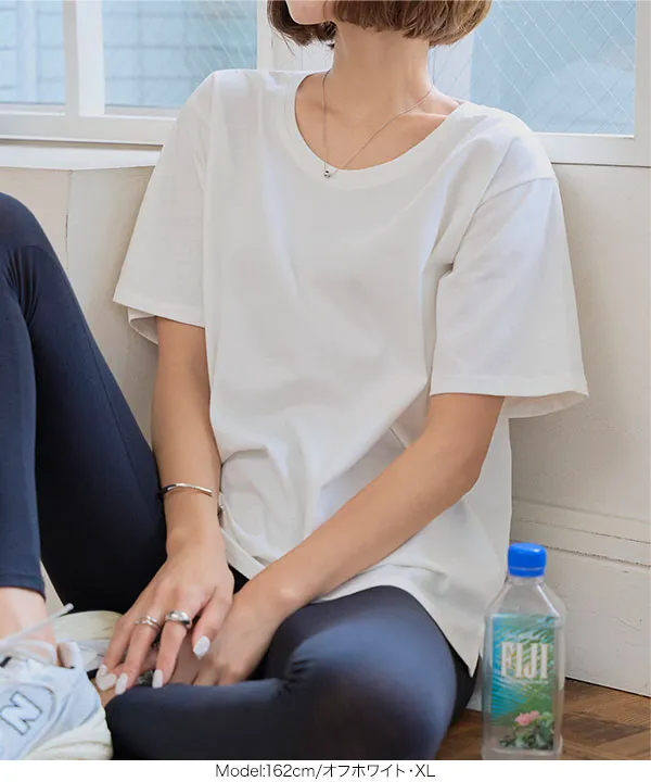 M L XL 3L 汗じみ防止＆UVカット ] スタンダードTシャツ [C7574