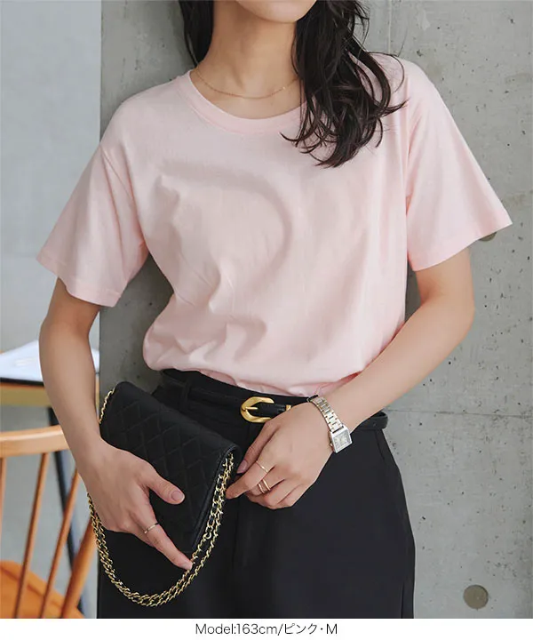 M L XL 3L 汗じみ防止＆UVカット ] スタンダードTシャツ [C7574