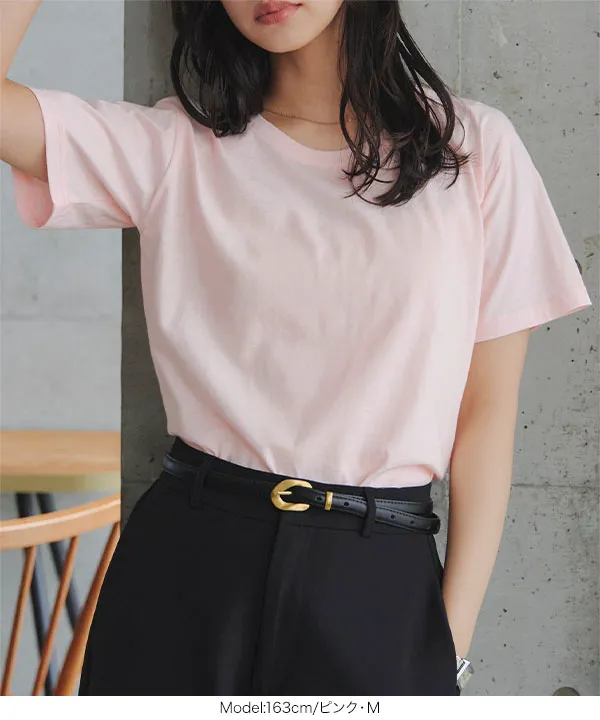 M L XL 3L 汗じみ防止＆UVカット ] スタンダードTシャツ [C7574