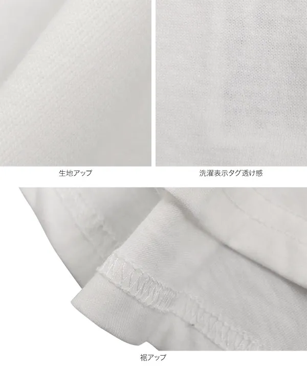 M L XL 汗じみ防止＆UVカット ] ポケット付きVネックTシャツ [C7575