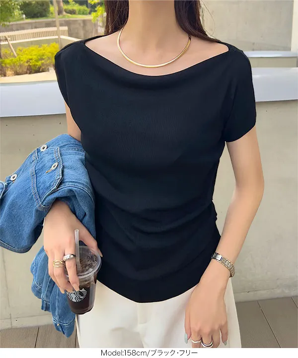 エンドレスサマー グレーニット Lサイズ 美品 シェルステッチバイ