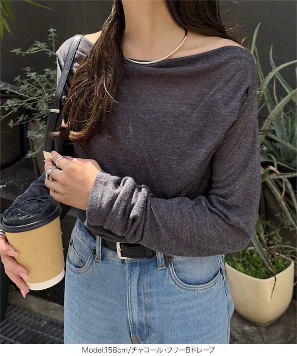 選べる2タイプシアートップス [C7663] - レディースファッション通販