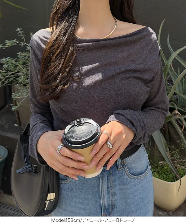 選べる2タイプシアートップス [C7663] - レディースファッション通販