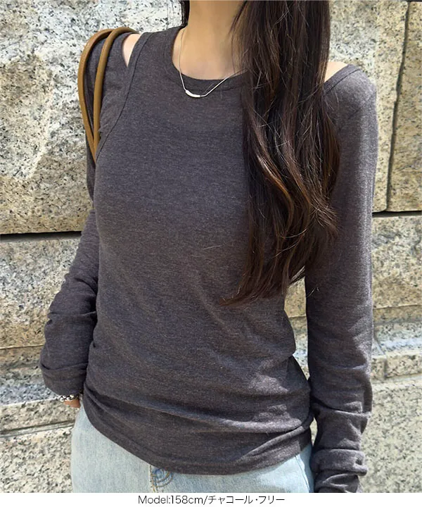 2点SETアメスリタンク×深Uネックシアートップスアンサンブル [C7664