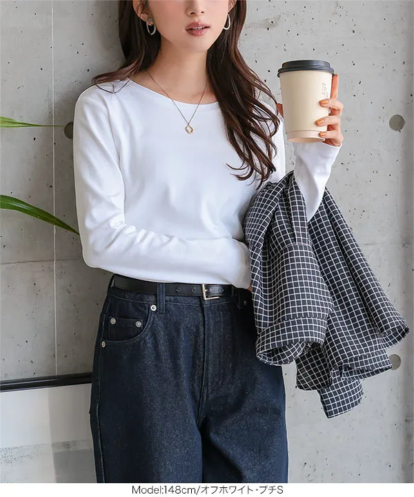 レベスリ Tシャツ レディース reca（レカ） スリットネックフレンチスリーブカットソー bel-bs-528