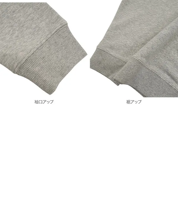 選べる２タイプ　刺繍ルーズスウェット [C7674]