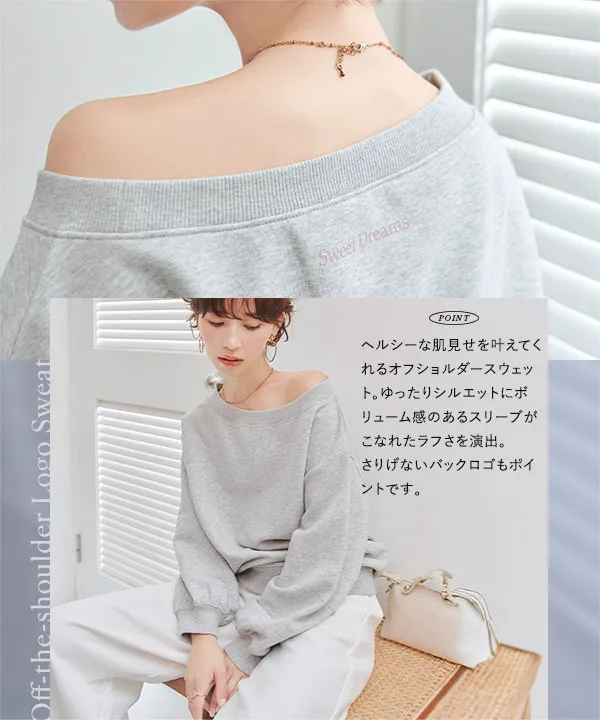 オフショルダースウェット [C7675] | SALE！ - レディースファッション