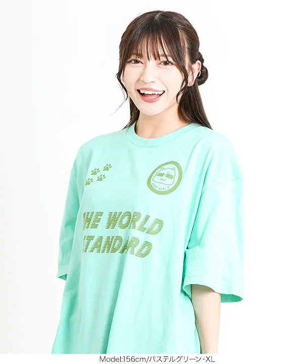わーすたのにゃんだふるラジオ！×神戸レタスコラボTシャツ【9月28日23：59まで数量限定発売】 [C7683]