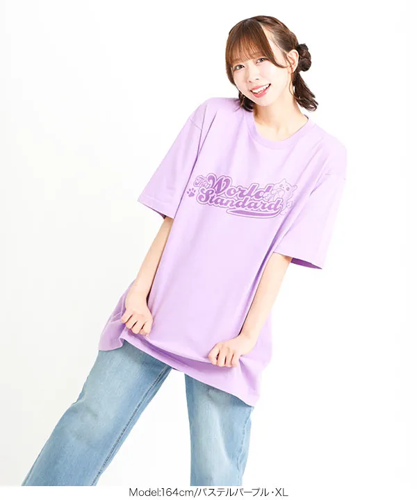 わーすたのにゃんだふるラジオ！×神戸レタスコラボTシャツ【9月28日23：59まで数量限定発売】 [C7683]