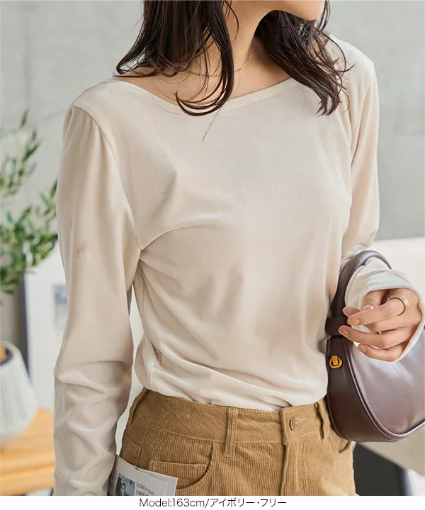 トップス walt スキッパートップス【UVケア/洗濯機OK】（カットソー） | OPAQUE.CLIP