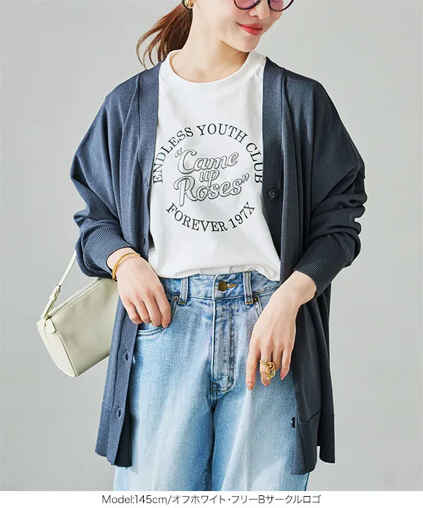 田中亜希子さんコラボ ]アソートヴィンテージライクロゴTシャツ [C7717