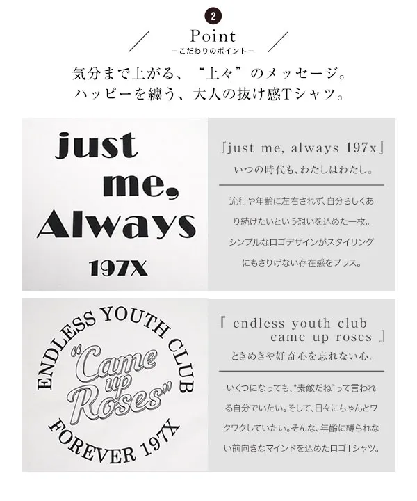 [ 田中亜希子さんコラボ ]アソートヴィンテージライクロゴTシャツ [C7717]