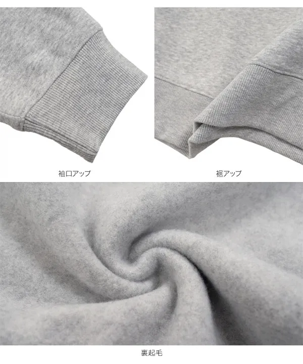 裏起毛 ] 刺しゅうロゴスウェット [C7721]｜12/7(日)12:00～発売予定