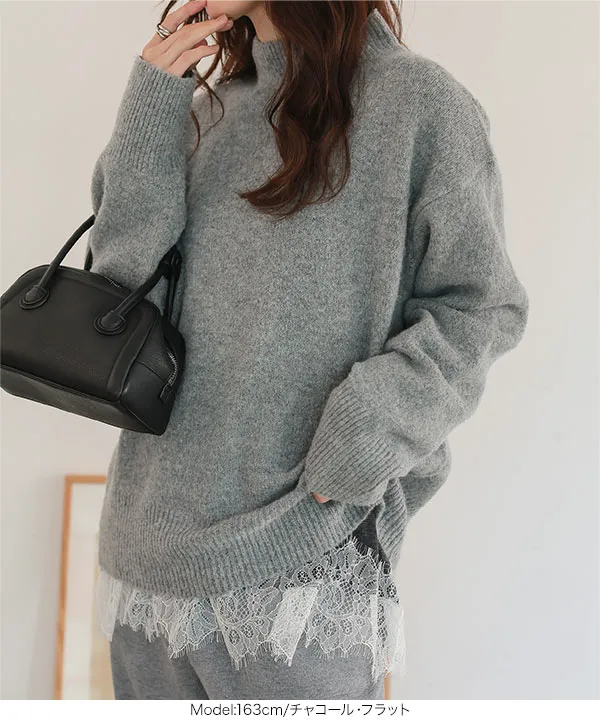 裾レースシアートップス [C7735] | 11/27(木) 12:00~ 販売予定