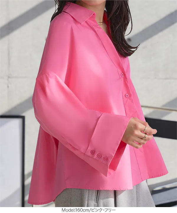 ワイドスリーブブラウス [C7758] - レディースファッション通販 神戸