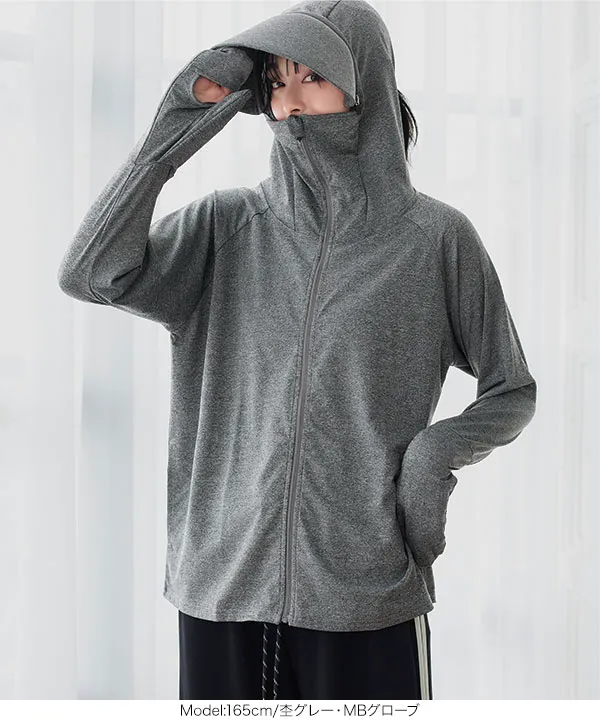 UVカット＆接触冷感 ] M L XL 選べる2タイプ 取り外しサンバイザー付き