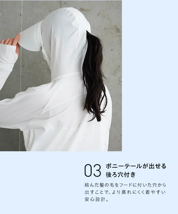 [ UVカット＆接触冷感 ] M L XL 選べる2タイプ 取り外しサンバイザー付きパーカー [C7760] | 今だけ特別価格×送料無料！