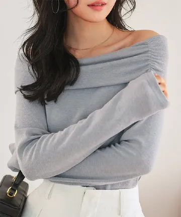 オフショルロンT [C7796]