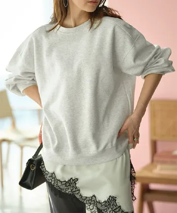 ボリューミースウェットトップス [C7817]