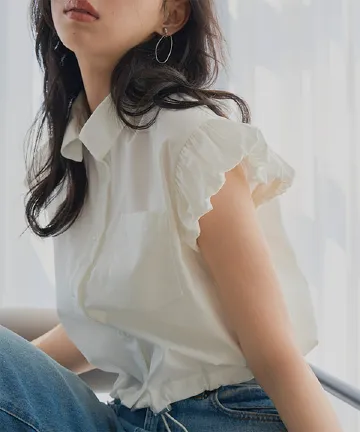 バルーンスリーブブラウス [C7841]4/12(日)12:00~販売予定！！