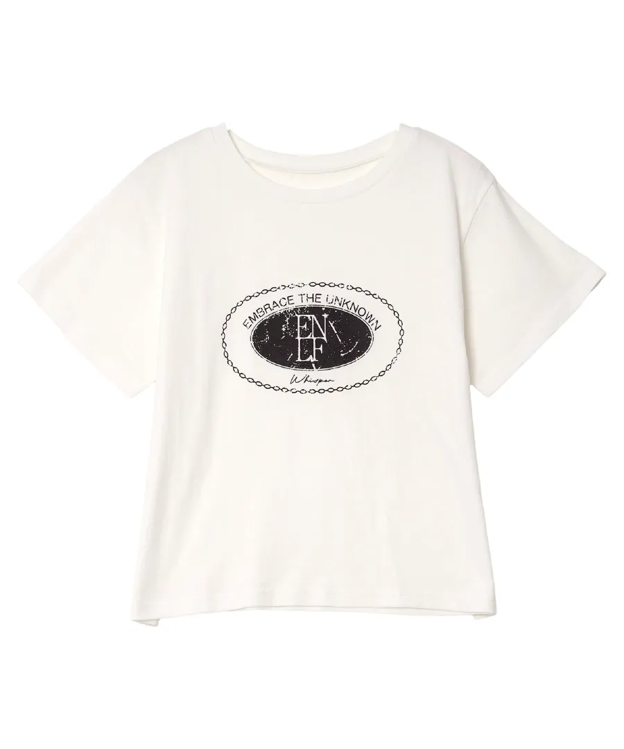かすれプリントTシャツ [C7855]のレビュー