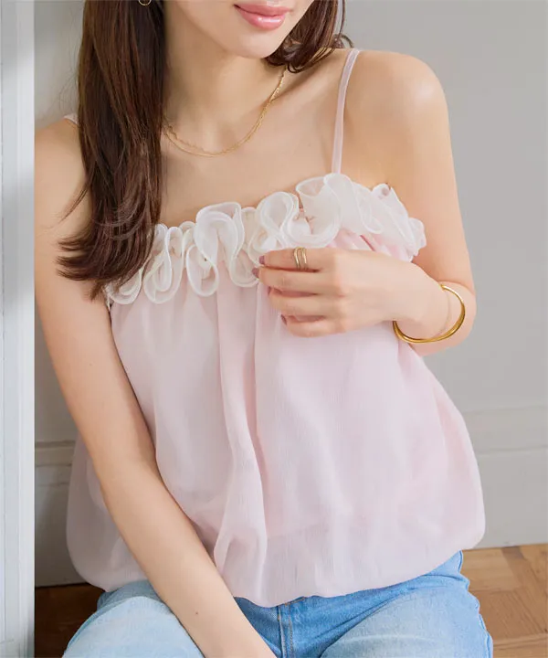 フリルバルーンブラウス [C7983]| 送料無料 6/21(日)12:00~6/22(月)12