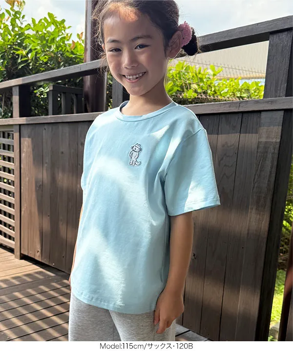 [ 11ぴきのねこコラボ ] KIDS刺繍Tシャツ [C8021]