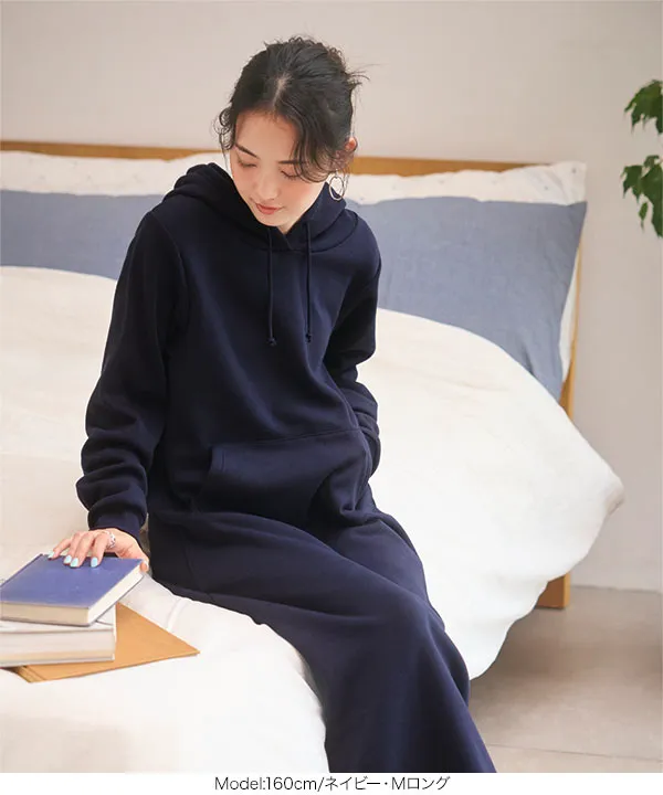 エピヌ パーカーワンピ スウェットワンピ❤︎Éé embroidery hoodie onepiece