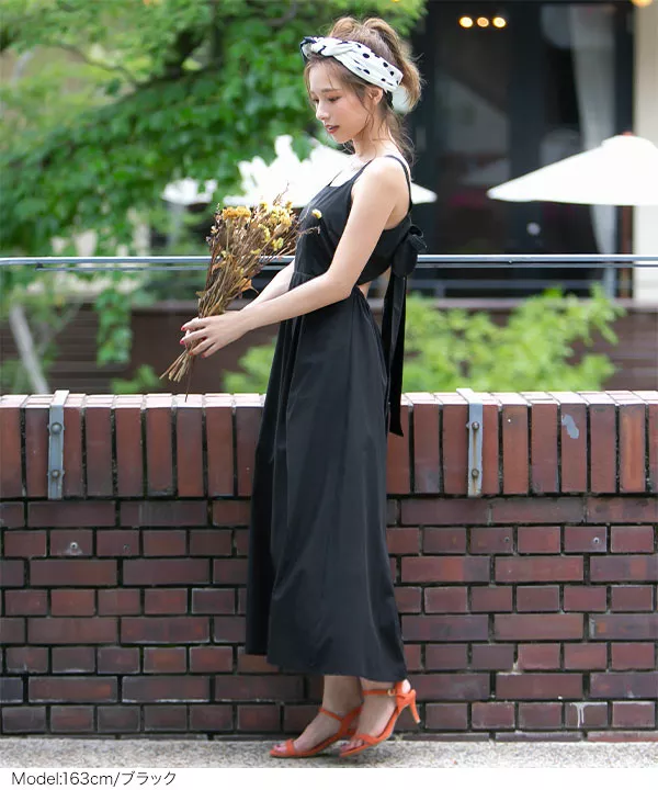 バックリボンワンピース [E2145] - レディースファッション通販 神戸