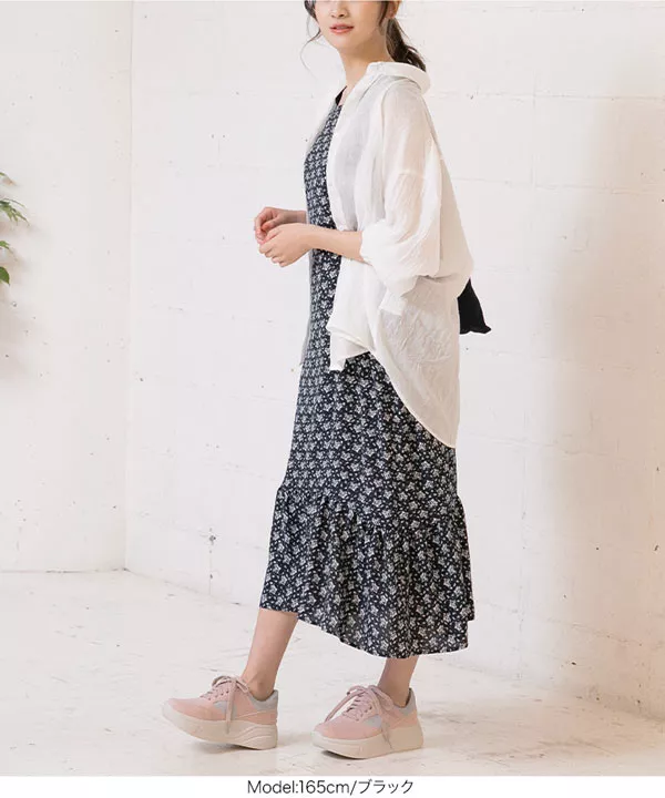 Nanette Lepore☆2色あり♪ツイードトリム シフォンワンピース ナネットレポー Nanette Lepore ☆$148 フラワー柄プリーツ