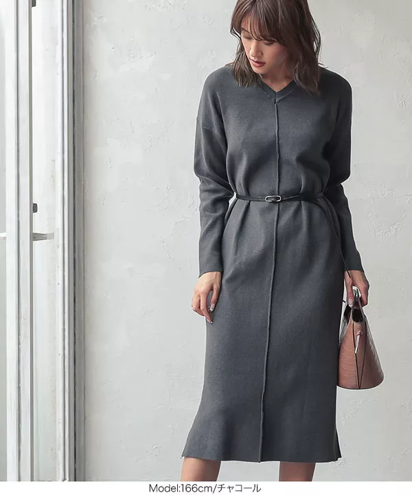 1171【美品】TOCCA トッカ ニットワンピース プリーツ フレア