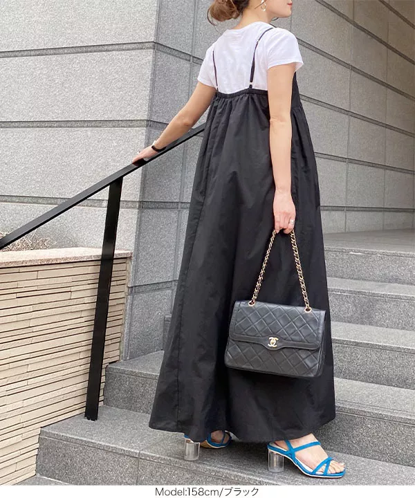 Kate Ruber - KateRuber マキシワンピース グレーボーダー×ブラック M-L Kate Ruber - KateRuber マキシワンピース グレーボーダー