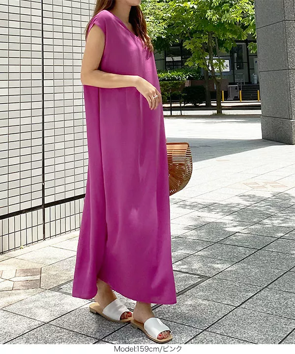 フレンチAラインワンピース [E2458]