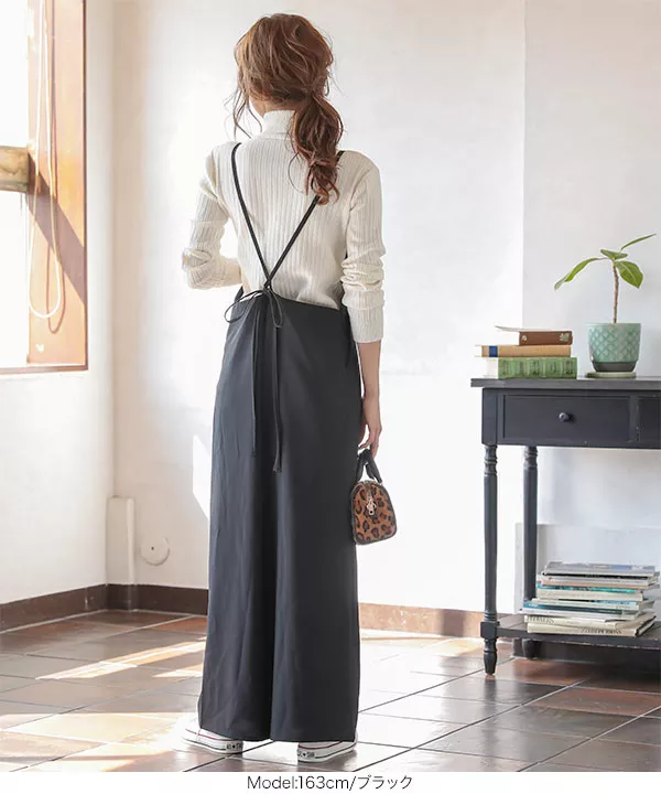 カシュクールキャミサロペット [E2526] - レディースファッション通販