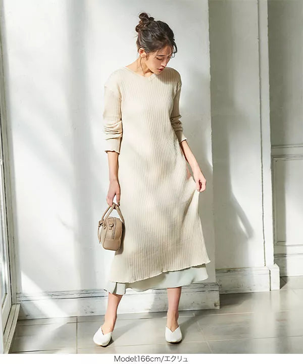 5日まで　完売　セブンテン　ワンピース 30％off】ヴィンテージプリントワンピース(ブルー) - seventen