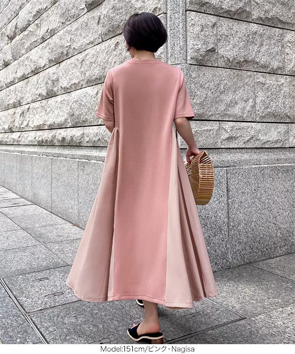 Nagisaさん Yuumiさんコラボ ] 2typeワンピース [E2773] - レディース