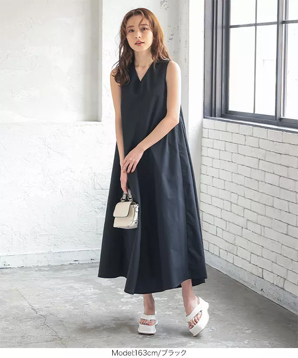 日本未入荷★CHICLINE★スリーブレスワンピース XS-Lサイズあり【SETTAN/セッタン】フラワーレース/ ベル