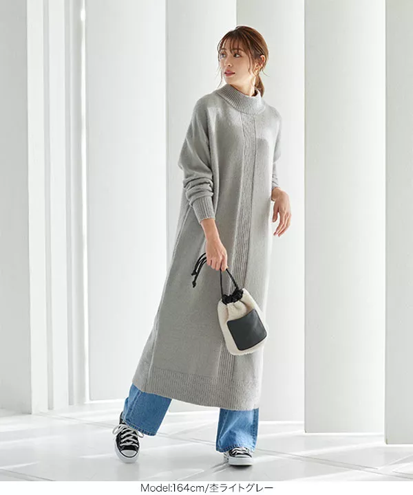 ★Rene★ ニットワンピース 楽天市場】【一部予約】ジョニーカラー Vネックニット ニット