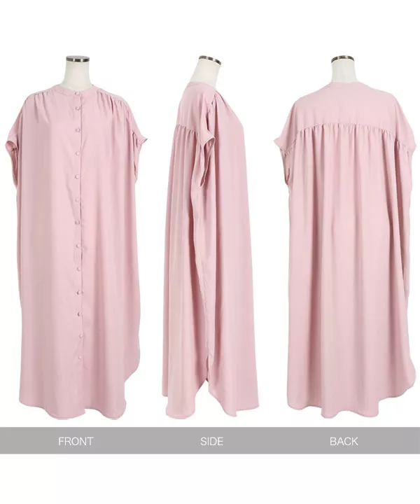 ロングシャツワンピース [E3064]
