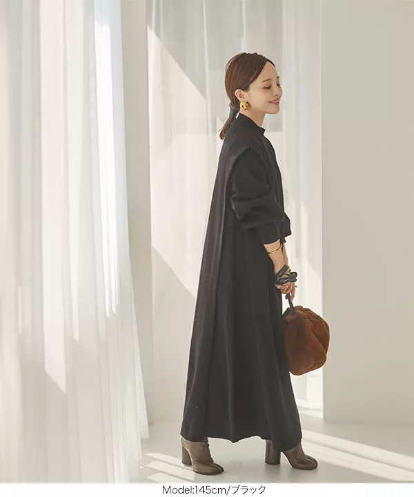 anatelier♡パーティーにも使える袖フレアワンピース