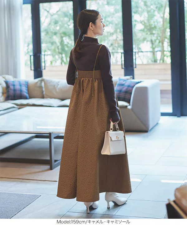 ぽこぽこキャミワンピース [E3177] - レディースファッション通販 神戸